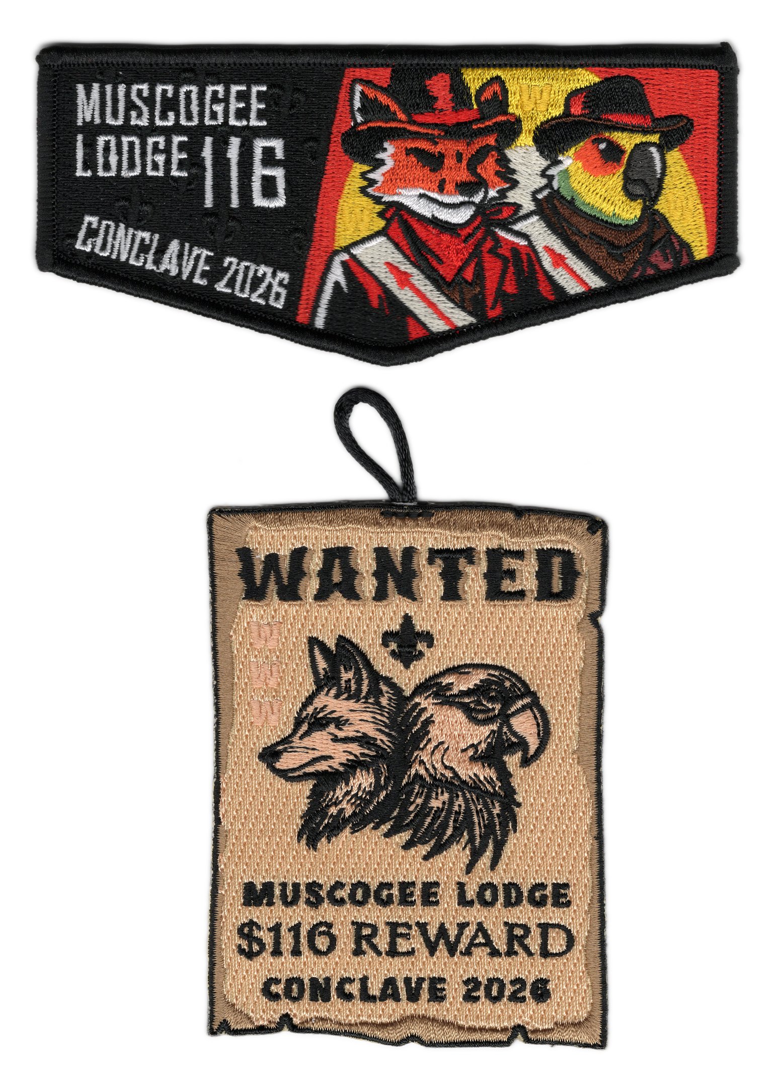 Coordinated Order of the Arrow conclave patch set